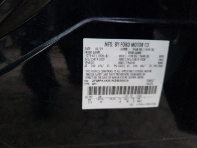 Photo 14 from auction – 2019 FORD EDGE TITAN with VIN 2FMPK4K91KBB56038