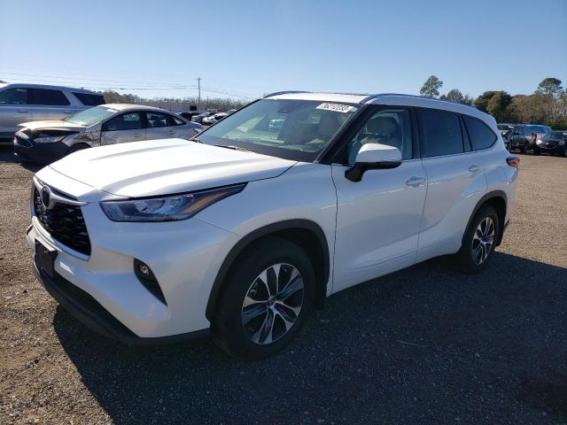 TOYOTA HIGHLANDER 2020 with VIN 5TDHZRBH5LS050779 - Photo from auction