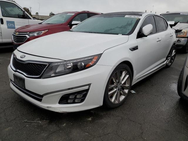 KIA OPTIMA SX 2015 with VIN 5XXGR4A61FG504837 - Photo from auction