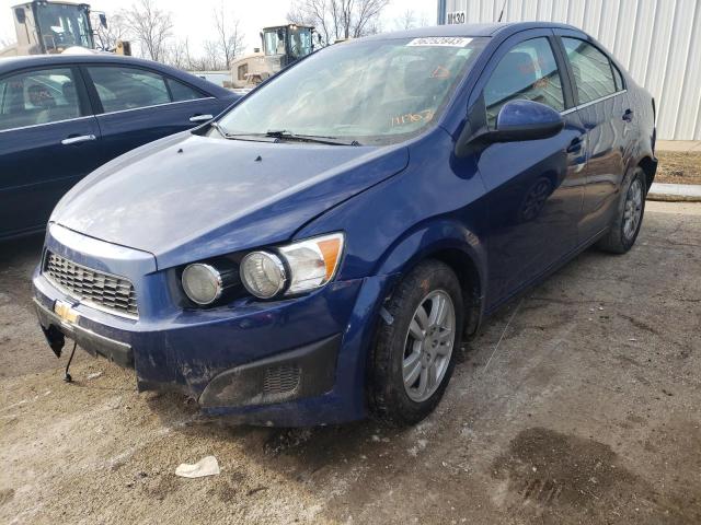 CHEVROLET SONIC LT 2014 with VIN 1G1JC5SH0E4111703 - Photo from auction
