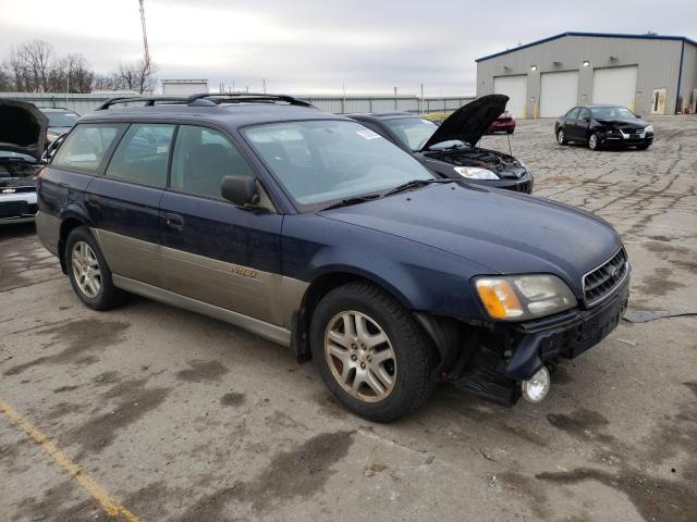 Photo 4 from auction – 2003 SUBARU LEGACY OUT with VIN 4S3BH675437610470