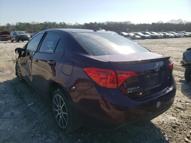 Photo 2 from auction – 2017 TOYOTA COROLLA L with VIN 5YFBURHE9HP643014