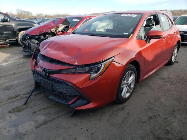 TOYOTA COROLLA SE 2019 with VIN JTNK4RBE8K3028569 - Photo from auction