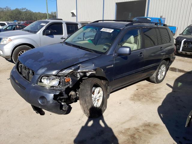 TOYOTA HIGHLANDER 2006 with VIN JTEDW21A160016375 - Photo from auction