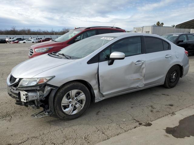 HONDA CIVIC LX 2014 with VIN 19XFB2F58EE216647 - Photo from auction