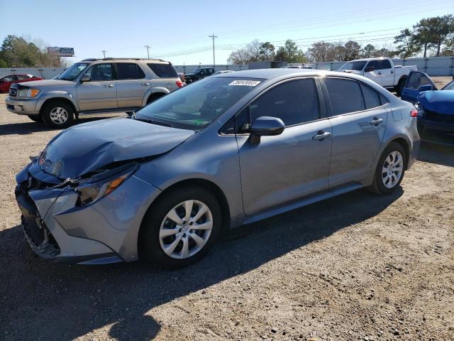TOYOTA COROLLA LE 2021 with VIN 5YFEPMAE4MP265597 - Photo from auction
