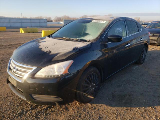 NISSAN SENTRA S 2013 with VIN 3N1AB7AP7DL667906 - Photo from auction