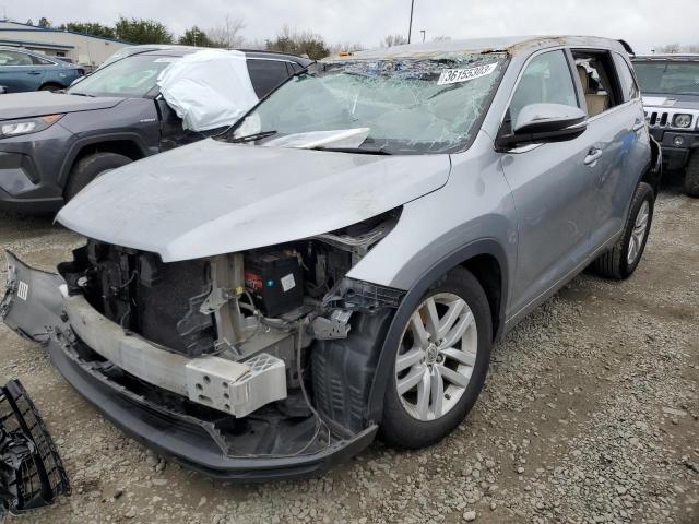 TOYOTA HIGHLANDER 2015 with VIN 5TDZARFH0FS014069 - Photo from auction