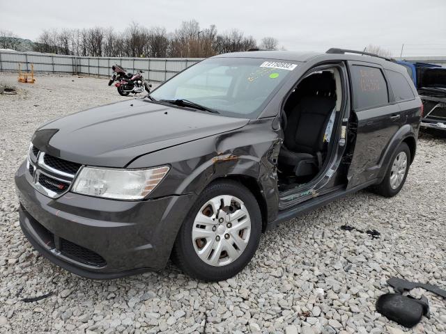 DODGE JOURNEY SE 2017 with VIN 3C4PDCAB1HT637336 - Photo from auction