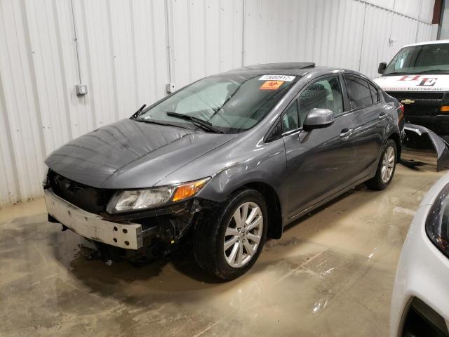 HONDA CIVIC EX 2012 with VIN 19XFB2F85CE014131 - Photo from auction