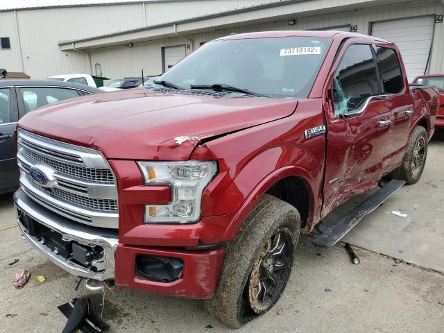 FORD F150 SUPER 2015 with VIN 1FTEW1EGXFFD02790 - Photo from auction