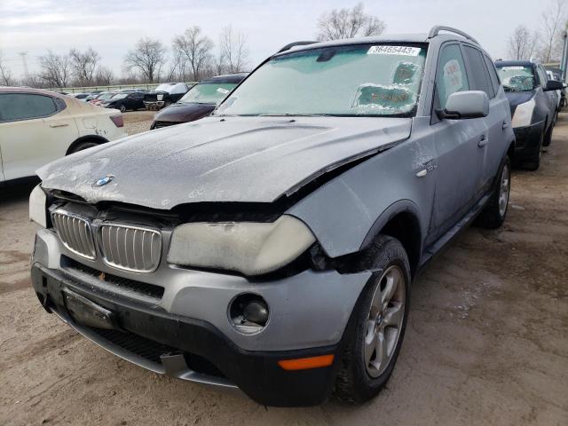 BMW X3 3.0SI 2007 with VIN WBXPC93497WF15617 - Photo from auction