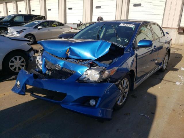 TOYOTA COROLLA BA 2010 with VIN 2T1BU4EE9AC422767 - Photo from auction