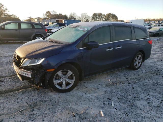 HONDA ODYSSEY EX 2018 with VIN 5FNRL6H76JB053520 - Photo from auction