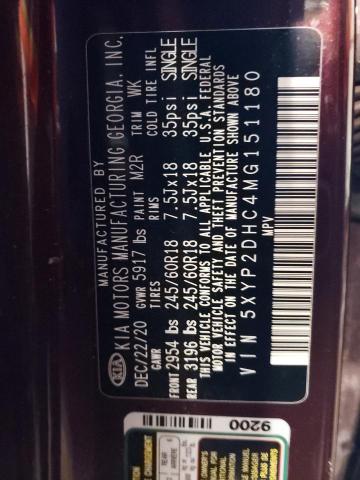 Photo 14 from auction – 2021 KIA TELLURIDE with VIN 5XYP2DHC4MG151180