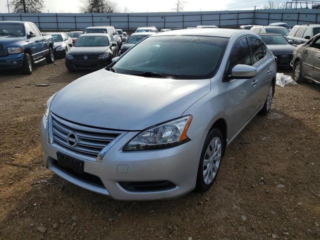 NISSAN SENTRA S 2014 with VIN 3N1AB7AP1EY325999 - Photo from auction