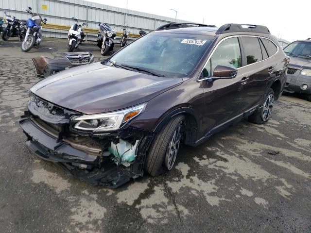 SUBARU OUTBACK LI 2021 with VIN 4S4BTANC5M3129487 - Photo from auction