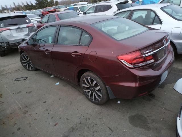 Photo 2 from auction – 2015 HONDA CIVIC EXL with VIN 19XFB2F9XFE254997