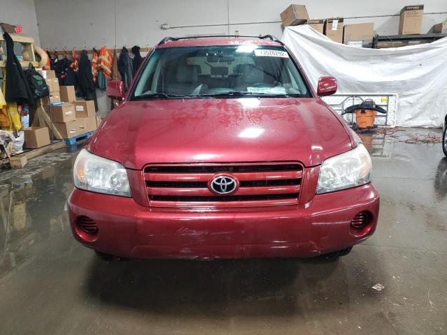 Photo 5 from auction – 2005 TOYOTA HIGHLANDER with VIN JTEGD21A650128378