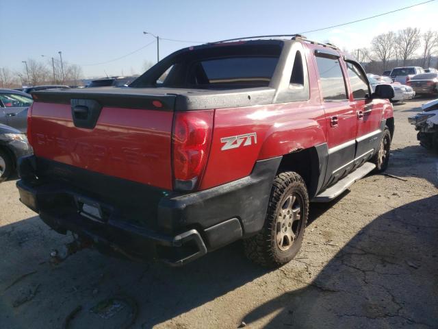 Photo 3 from auction – 2002 CHEVROLET AVALANCHE with VIN 3GNEK13T42G103763