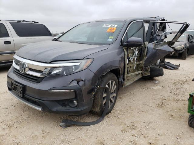 HONDA PILOT EX 2019 with VIN 5FNYF5H32KB045278 - Photo from auction