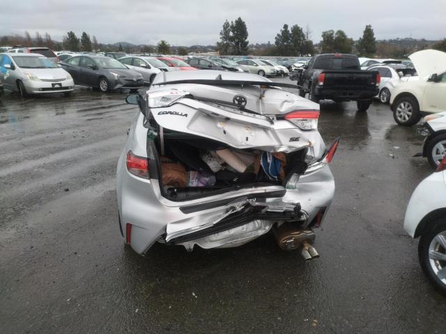Photo 6 from auction – 2021 TOYOTA COROLLA SE with VIN 5YFS4MCE3MP074956