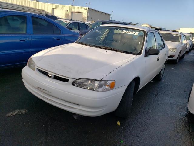 TOYOTA COROLLA 2000 with VIN 1NXBR12E1YZ399627 - Photo from auction