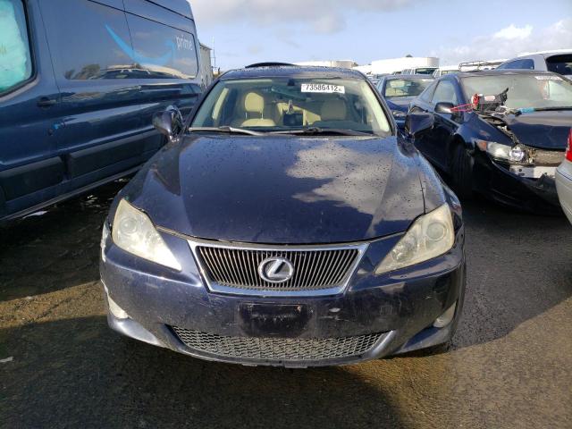 Photo 5 from auction – 2008 LEXUS IS 250 with VIN JTHBK262X82066948