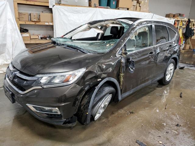 HONDA CR-V EXL 2015 with VIN 5J6RM4H71FL024023 - Photo from auction