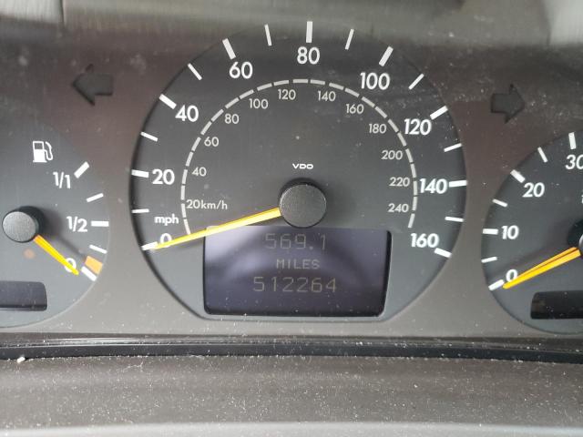 Photo 9 from auction – 2002 MERCEDES-BENZ E 320 with VIN WDBJF65J12B393259