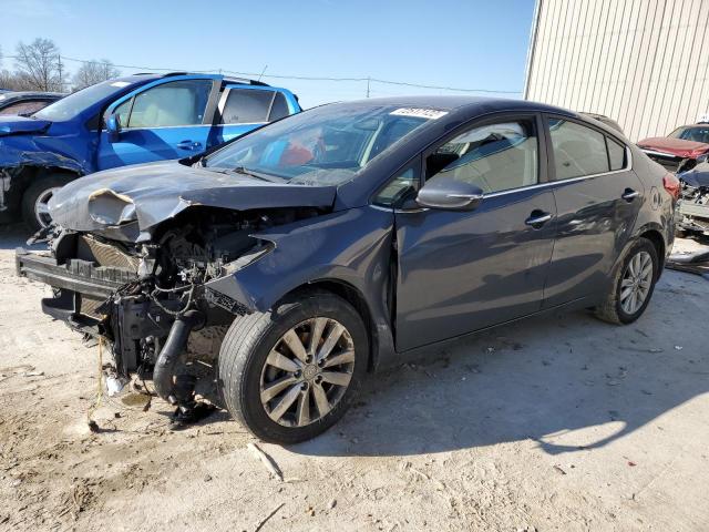 KIA FORTE EX 2014 with VIN KNAFX4A8XE5202627 - Photo from auction
