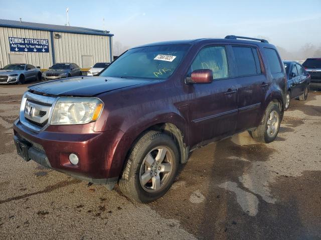 HONDA PILOT EXL 2009 with VIN 5FNYF38699B009435 - Photo from auction