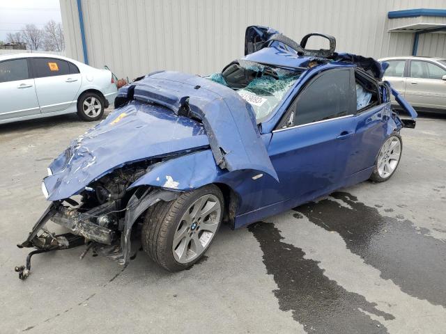 BMW 335 I 2007 with VIN WBAVB73547VF54588 - Photo from auction