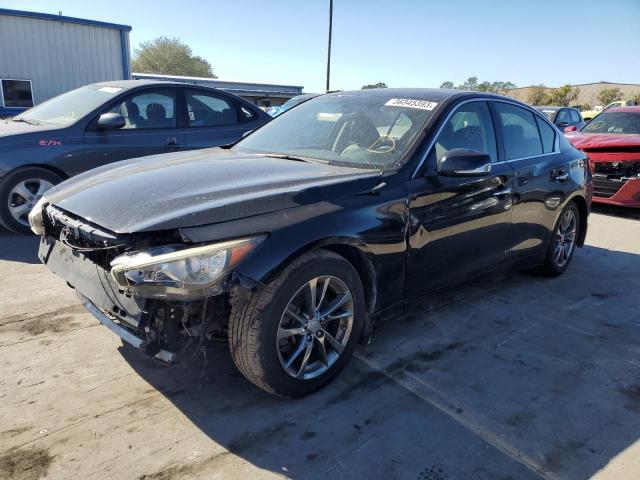 INFINITI Q50 PREMIU 2017 with VIN JN1EV7AR4HM840514 - Photo from auction
