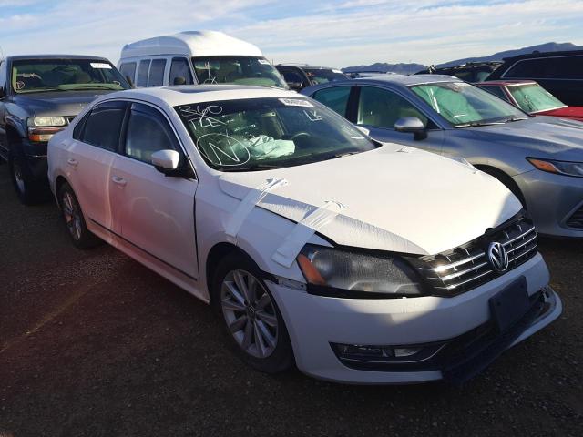 VOLKSWAGEN PASSAT SEL 2013 with VIN 1VWCH7A3XDC099807 - Photo from auction