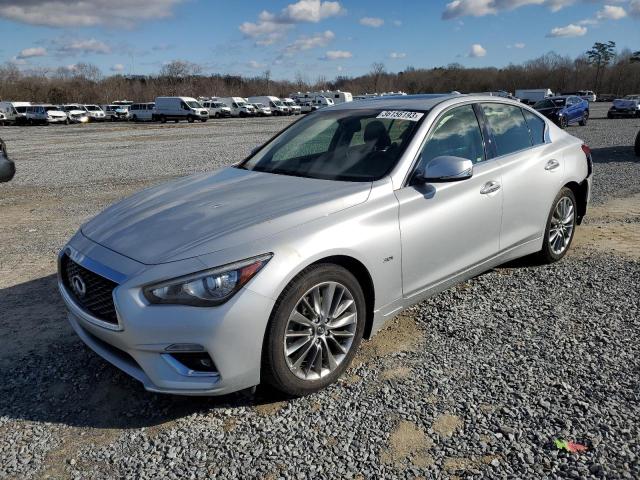 Photo 1 from auction – 2018 INFINITI Q50 LUXE with VIN JN1EV7AR2JM437251