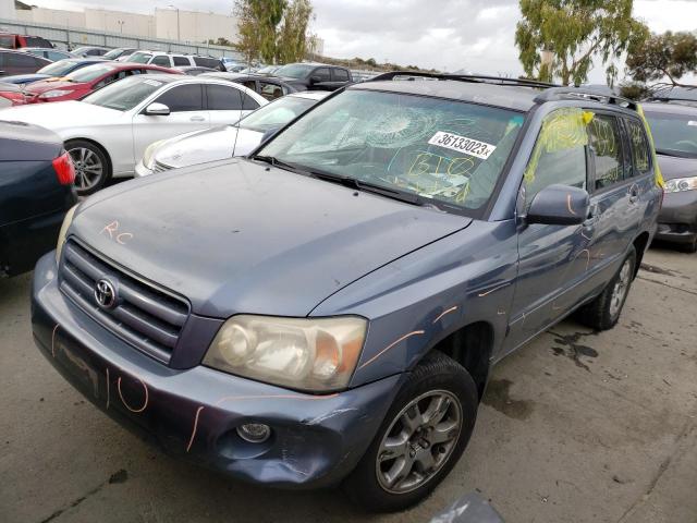 TOYOTA HIGHLANDER 2005 with VIN JTEDP21A050064235 - Photo from auction