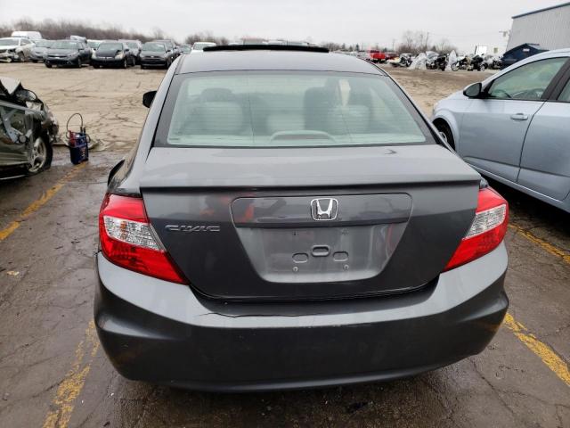 Photo 6 from auction – 2012 HONDA CIVIC EXL with VIN 19XFB2F96CE041038