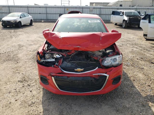 Photo 5 from auction – 2018 CHEVROLET SONIC LT with VIN 1G1JD5SH0J4130694