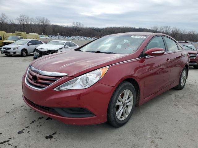 Photo 1 from auction – 2014 HYUNDAI SONATA GLS with VIN 5NPEB4AC2EH838072