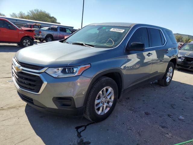 CHEVROLET TRAVERSE L 2021 with VIN 1GNERFKW2MJ221218 - Photo from auction