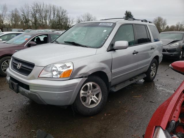 HONDA PILOT EXL 2003 with VIN 2HKYF18523H531974 - Photo from auction