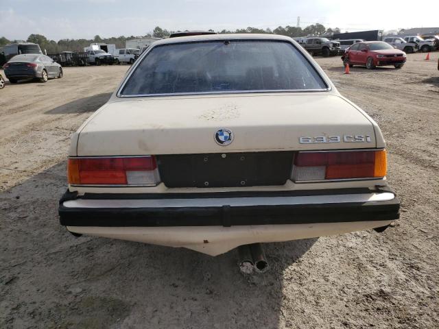 Photo 6 from auction – 1982 BMW 633 CSI with VIN WBAEB3606C7505333