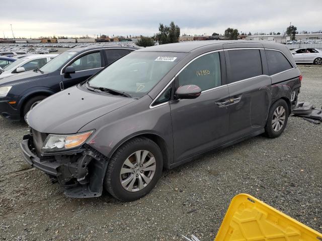 Photo 1 from auction – 2014 HONDA ODYSSEY EX with VIN 5FNRL5H43EB084276