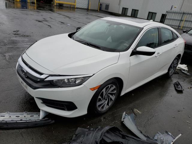 HONDA CIVIC EX 2017 with VIN 19XFC2F79HE229930 - Photo from auction