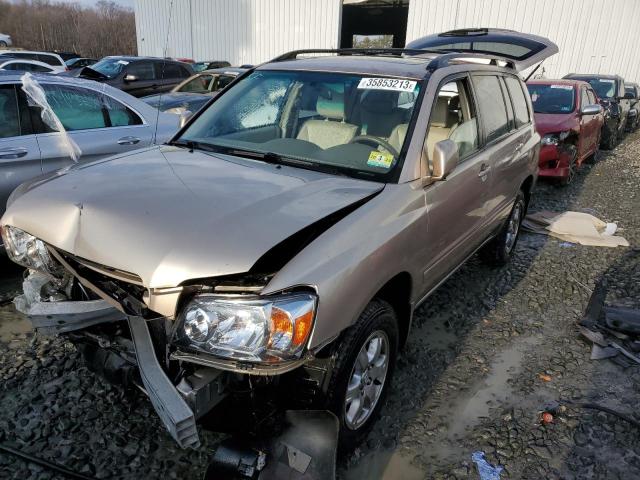 TOYOTA HIGHLANDER 2005 with VIN JTEEP21A850076265 - Photo from auction
