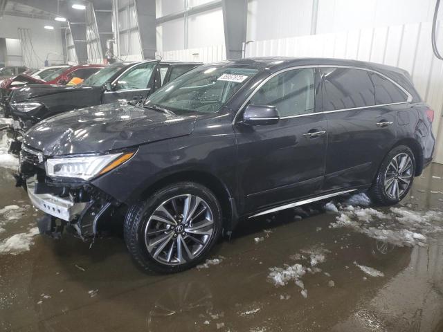 Photo 1 from auction – 2019 ACURA MDX TECHNO with VIN 5J8YD4H53KL020907