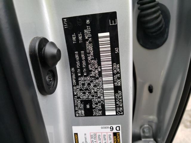 Photo 10 from auction – 2015 LEXUS GX 460 with VIN JTJBM7FX2F5098385