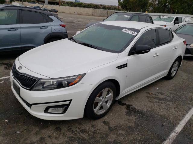KIA OPTIMA LX 2014 with VIN KNAGM4A79E5484344 - Photo from auction