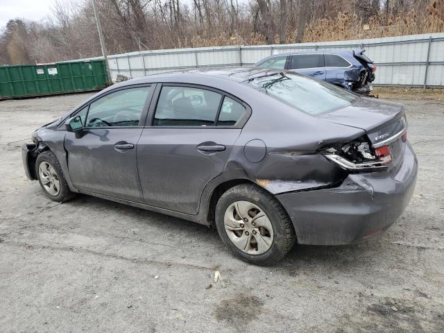 Photo 2 from auction – 2014 HONDA CIVIC LX with VIN 19XFB2F58EE214879